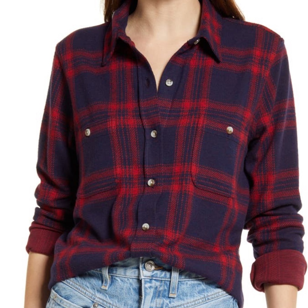 Like new Faherty Legend Sweater shirt - Large